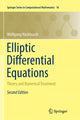 Book cover of: Elliptic Differential Equations. By: Wolfgang Hackbusch