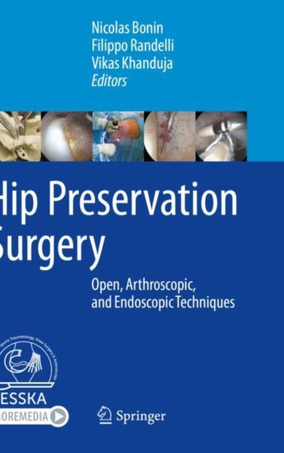 Book cover of: Hip Preservation Surgery. By: Nicolas Bonin