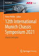 Book cover of: 12th International Munich Chassis Symposium 2021. By: Peter Pfeffer