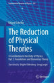 Book cover of: Reduction of Physical Theories. By: Erhard Scheibe