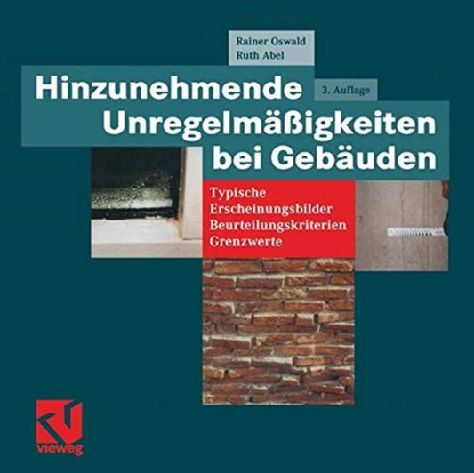 Book cover of: Hinzunehmende Unregelmaigkeiten bei Gebauden. By: Rainer Oswald
