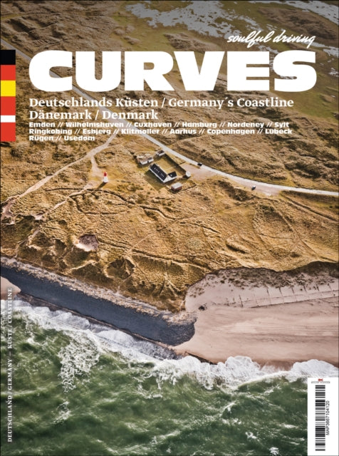 Book cover of: Curves: Germany's Coastline | Denmark. By: Stefan Bogner