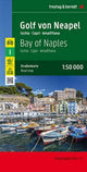 Book cover of: Bay of Naples - Ischia - Capri - Amalfitana Road Map 1:50 000. By: Freytag, Berndt und Artaria.