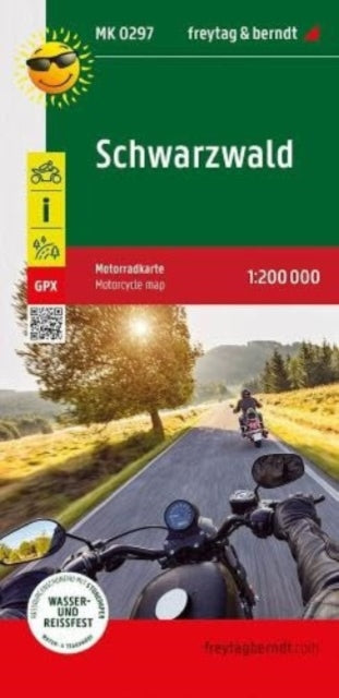 Book cover of: Black Forest (Schwarzwald), Motorcycle map 1:200.000