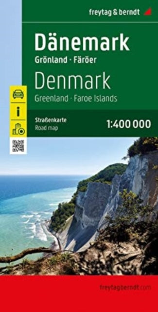 Book cover of: Denmark - Greenland - Faroe Islands Road Map 1:400,000