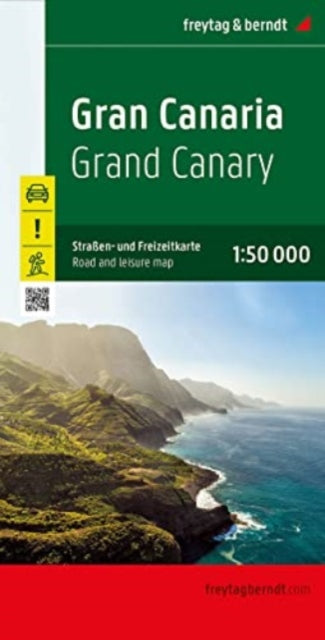 Book cover of: Gran Canaria, road and leisure map 1:50,000, freytag & berndt