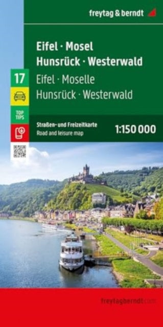 Book cover of: Eifel - Moselle - Hunsruck - Westerwald Road and Leisure Map
