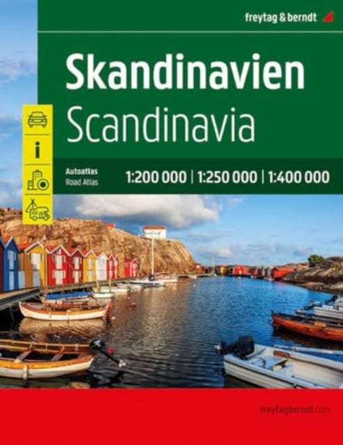 Book cover of: Scandinavia Road Atlas