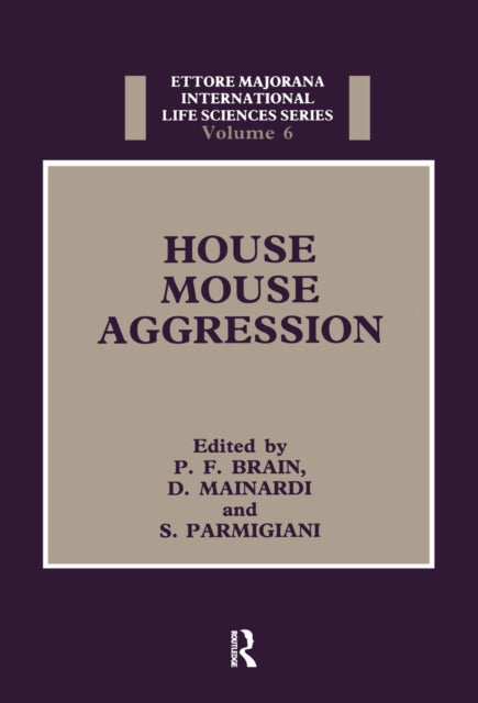 Book cover of: House Mouse Aggression. By: P. F. Brain