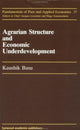 Book cover of: Agrarian Structure And Economi