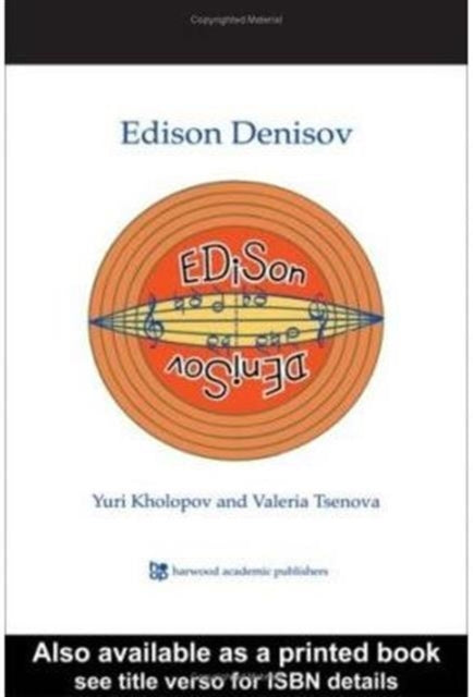 Book cover of: Edison Denisov