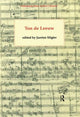Book cover of: Ton de Leeuw. By: J. Sligter