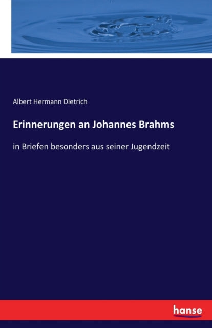 Book cover of: Erinnerungen an Johannes Brahms