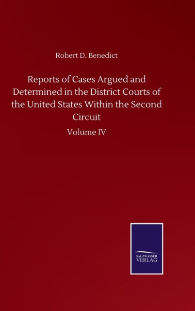 Book cover of: Reports of Cases Argued and Determined in the District Courts of the United States Within the Second Circuit