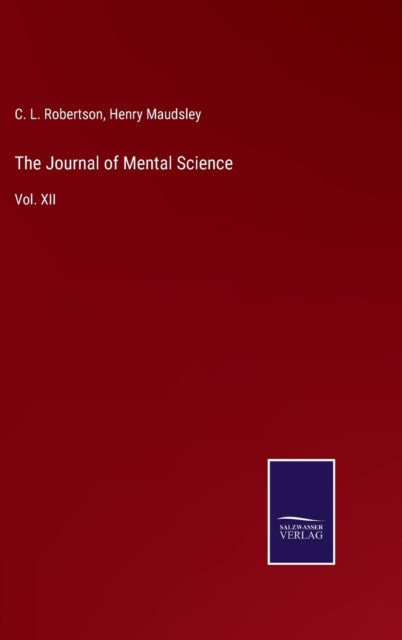 Book cover of: Journal of Mental Science
