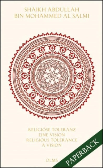 Book cover of: Religiose Toleranz -- Eine Vision fur eine neue Welt Religious Tolerance: A Vision for a New World. By: Mohammed Al Salmi