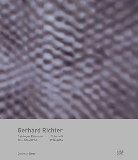 Book cover of: Gerhard Richter: Catalogue Raisonn , Volume 5. By: Dietmar Elger