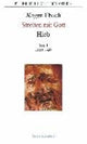 Book cover of: Streiten mit Gott - Hiob. By: Jürgen Ebach