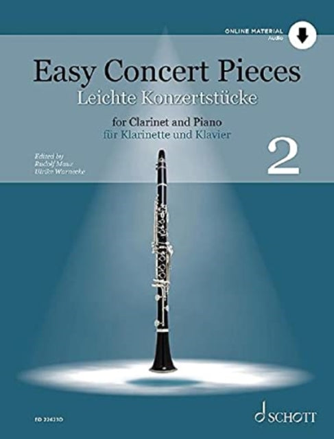 Book cover of: Easy Concert Pieces, Vol. 2. By: Rudolf Mauz