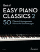 Book cover of: Heumann: Best of Easy Piano Classics 2 - 50 Classical Arrangements