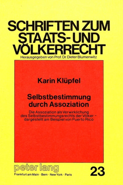 Book cover of: Selbstbestimmung durch Assoziation
