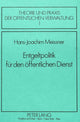 Book cover of: Entgeltpolitik fuer den oeffentlichen Dienst