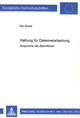 Book cover of: Haftung fuer Datenverarbeitung