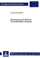 Book cover of: Bilanzierung und Pruefung bei langfristiger Fertigung