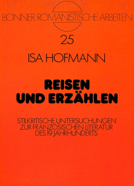 Book cover of: Reisen und Erzaehlen
