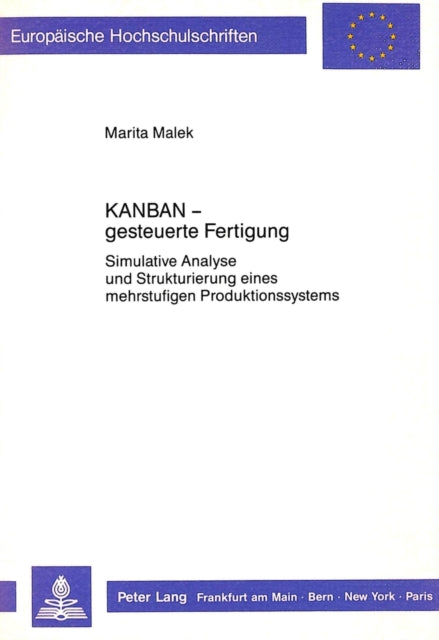 Book cover of: KANBAN - gesteuerte Fertigung