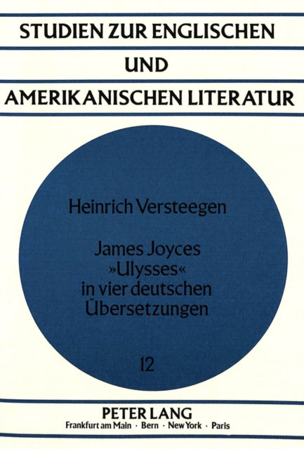 Book cover of: James Joyces «Ulysses» in vier deutschen Uebersetzungen