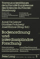 Book cover of: Bodenordnung und interdisziplinaere Forschung