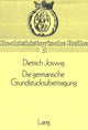 Book cover of: Die germanische Grundstuecksuebertragung