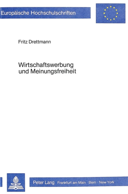 Book cover of: Wirtschaftswerbung und Meinungsfreiheit