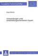 Book cover of: Umwandlungen unter entscheidungsorientiertem Aspekt