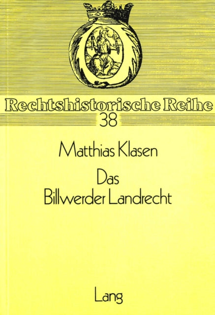 Book cover of: Das Billwerder Landrecht