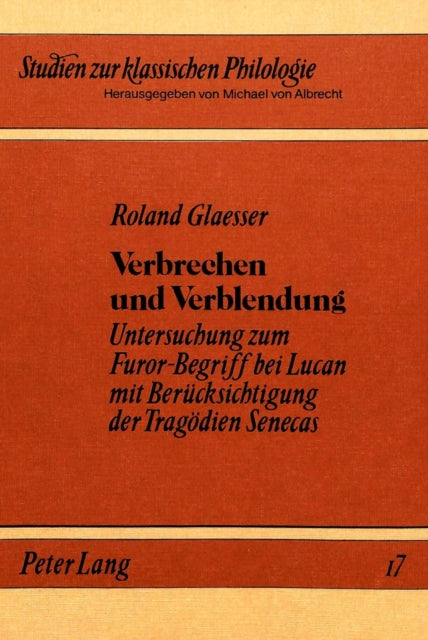 Book cover of: Verbrechen und Verblendung