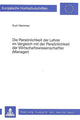 Book cover of: Die Persoenlichkeit der Lehrer im Vergleich mit der Persoenlichkeit der Wirtschaftswissenschaftler (Manager)