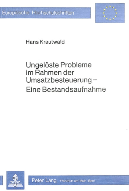 Book cover of: Ungeloeste Probleme im Rahmen der Umsatzbesteuerung