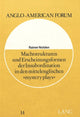 Book cover of: Machtstrukturen und Erscheinungsformen der Insubordination in den mittelenglischen «Mystery Plays»