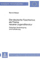 Book cover of: Der deutsche Faschismus als Thema neuerer Jugendliteratur