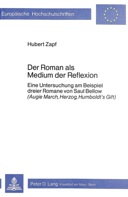 Book cover of: Der Roman als Medium der Reflexion
