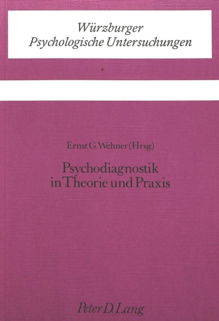 Book cover of: Psychodiagnostik in Theorie und Praxis