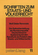 Book cover of: Die Selbstdarstellung der Bundesrepublik Deutschland im Ausland durch den Rundfunk als Problem des Staats- und Voelkerrechts