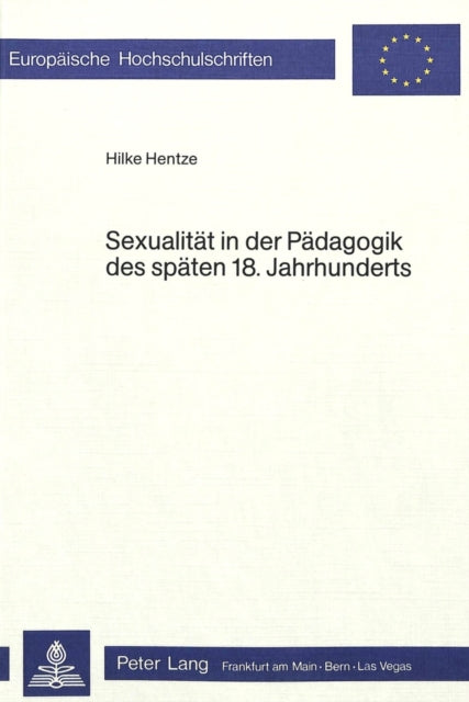 Book cover of: Sexualitaet in der Paedagogik des spaeten 18. Jahrhunderts