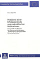 Book cover of: Probleme einer Erfolgskontrolle regionalpolitischer Massnahmen