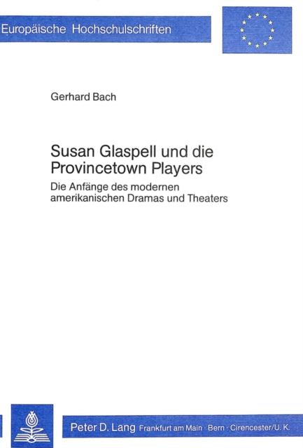 Book cover of: Susan Glaspell und die Provincetown Players