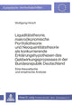 Book cover of: Liquiditaetstheorie, makrooekonomische Portfoliotheorie und Neoquantitaetstheorie als konkurrierende Erklaerungshypothesen des Geldwirkungsprozesses in der Bundesrepublik Deutschland