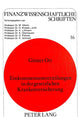 Book cover of: Einkommensumverteilungen in der gesetzlichen Krankenversicherung