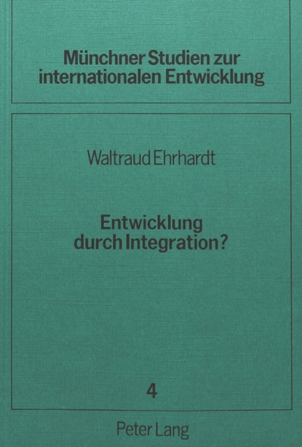 Book cover of: Entwicklung durch Integration?